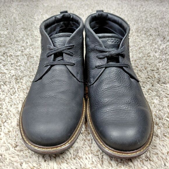 Ecco Turn Chukka Boots Gore-Tex Mens 43 EU 9-9.5 US Black Leather main image 10